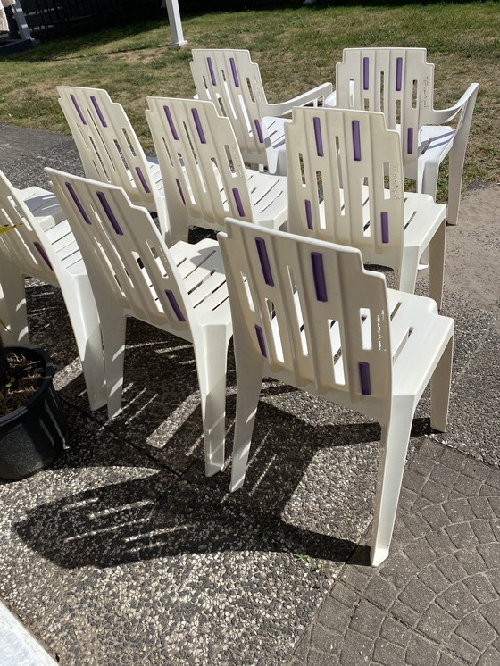 Image 1 of 9 sedie Pierre Paulin Mambo e Samba Henry Massonnet