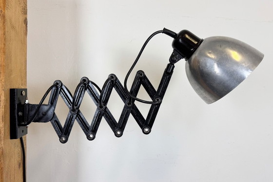 Image 1 of Industriële Midcentury Schaar Wandlamp, Jaren 50
