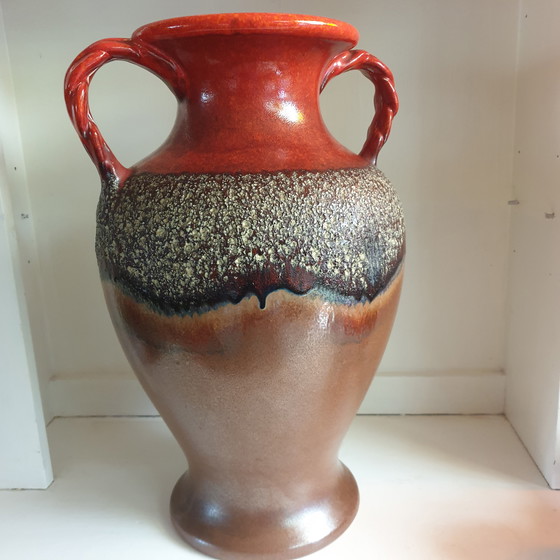 Image 1 of Grote Vloervaas (50cm)Jasba keramiek eind jaren 60