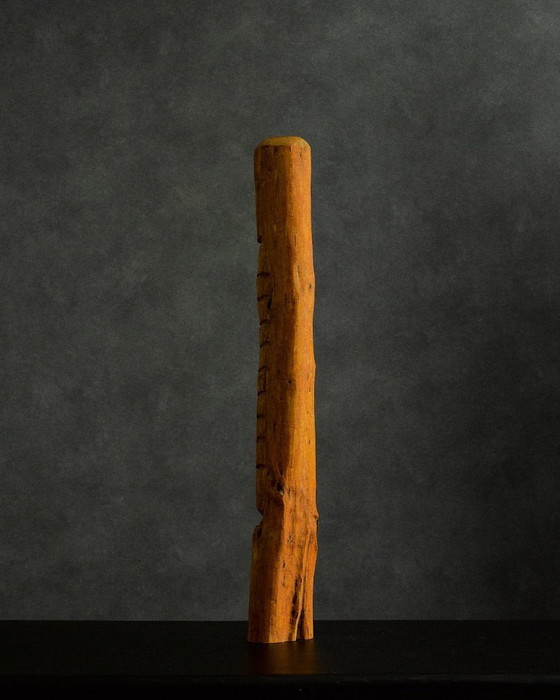 Image 1 of 3 Wooden, Handcarved Sculptures