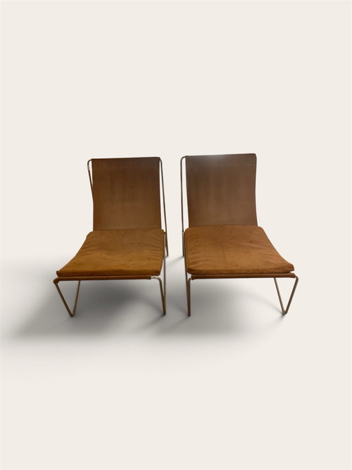 Verner Panton - paar Bachelor fauteuils