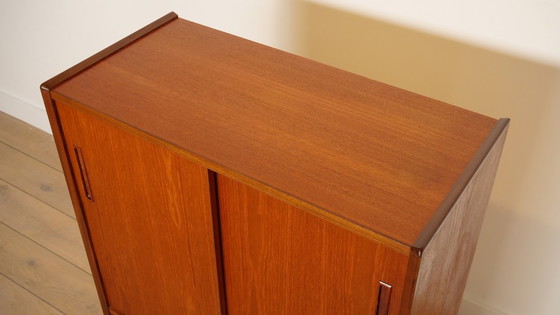 Image 1 of Vintage wandkast | Schuifdeuren | Deens design | 120 cm