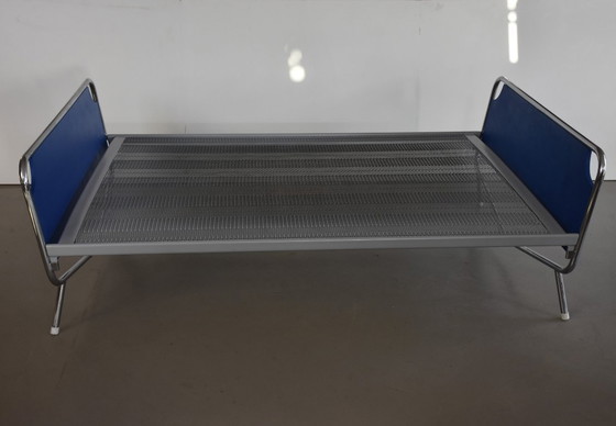 Image 1 of Mid-century modernistisch bed van Wim Rietveld voor Auping