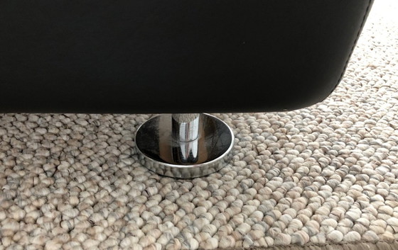 Image 1 of Chaise longue Gelderland 4800 Henk Vos in pelle nera