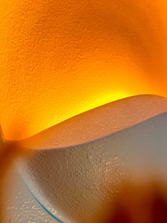 Zeer Uniek! XL Space Age “70’s Design Wandlamp – Wandlampen, Plastic (photo 8 of 11)
