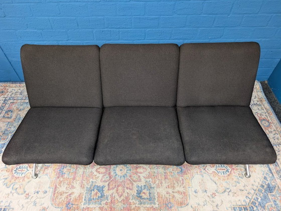 Image 1 of 1x Driezitsbank en 2x fauteuil, Cordemeyer voor Gispen, jaren 60