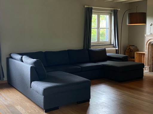 Divano angolare a U grande Henders & Hazel – Antracite – 3 5 zitsbanken, Wood (photo 2 of 5)