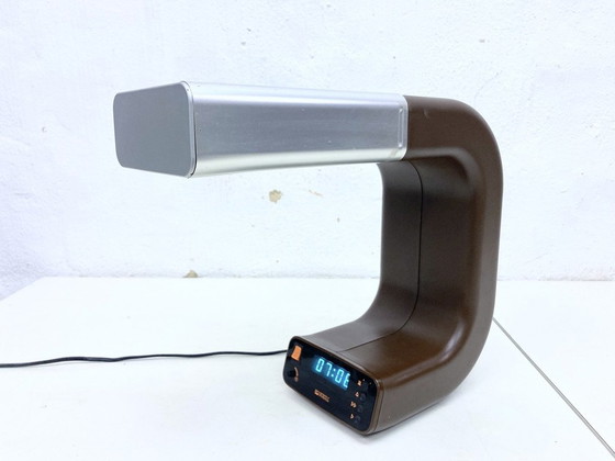 Image 1 of Tafellamp Met Klok Knox Design Voor Pfäffle 70s Design