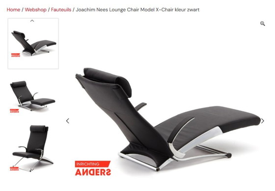 Image 1 of 2 fauteuils Joachim Nees Lounge X-Chair