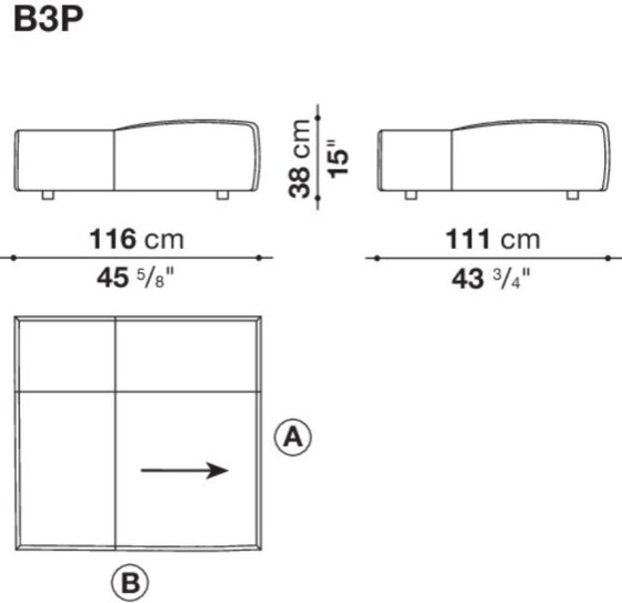 Image 1 of BEND Sofa B&B