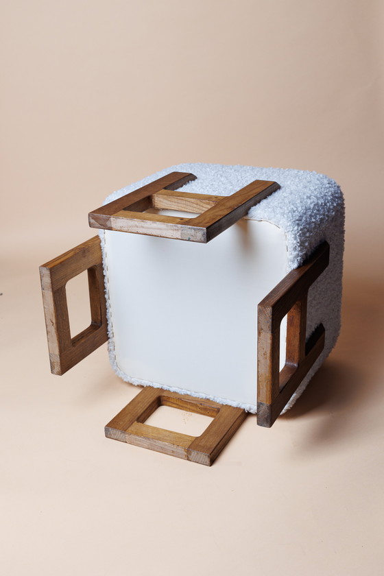 Image 1 of Taburete / otomana atribuido a Vittorio Dassi reformado