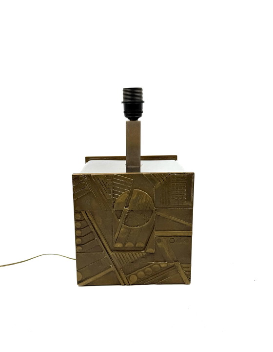 Image 1 of Luciano Frigerio, base de lampe de table Hollywood Regency, Italie 1970