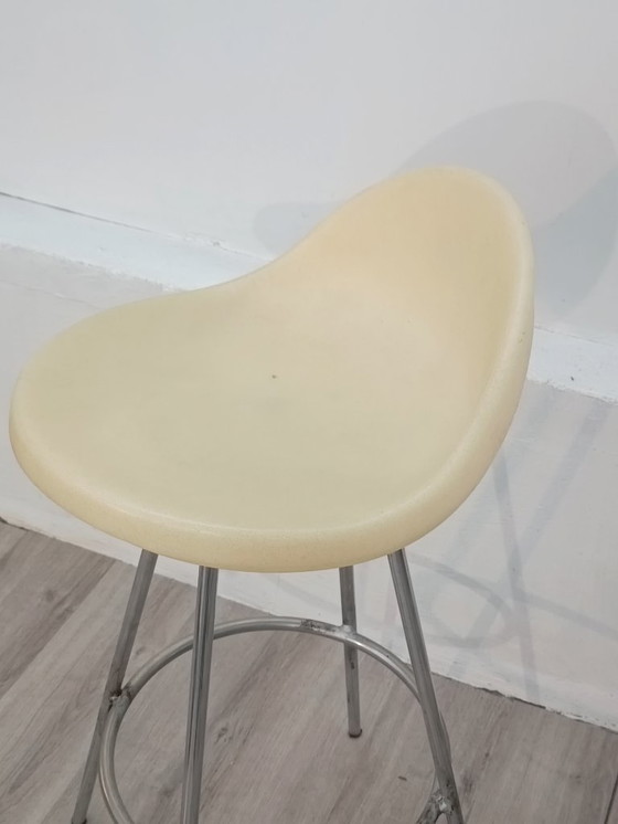 Image 1 of Tabouret de Bar par Roberto Foschia pour MIDJ 1970s Édition Originale