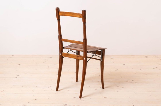 Image 1 of Set of 8 Dining / Inn Chairs, Valentin Jadrníček, Early 20th Century