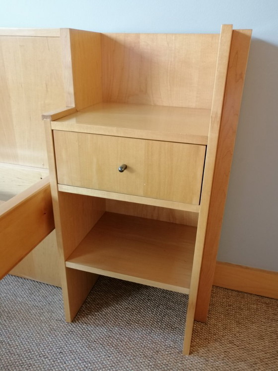 Image 1 of 2-persoonsbed 160 x 200 cm eshout/fineer custom made