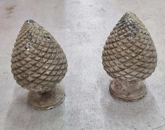 Stone Pinecone Ornaments – Garden accessories (photo 4 of 14)