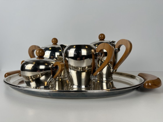 Image 1 of Alessi versilbertes Kaffee-/Teeset