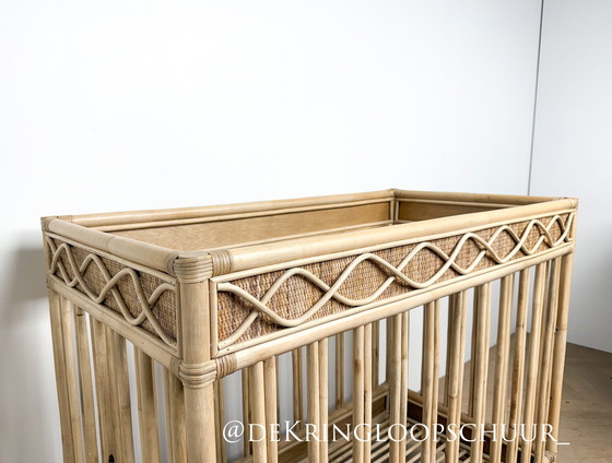 Image 1 of Rattan-Bambus-Weidenbett