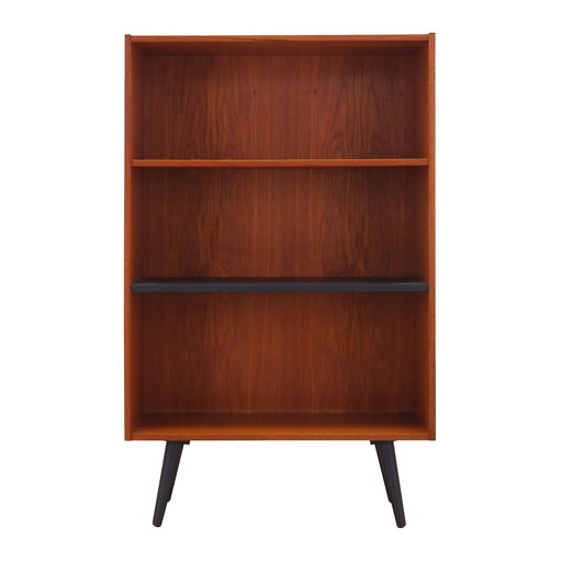Teak bookcase, Danish design, 1970s, production: Denmark
