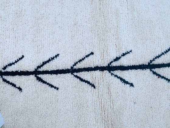 Tapis Artisanal En Laine Naturelle 200cmx300cm – Rugs & carpets, Cotton (photo 2 of 8)