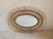 Specchio da parete ovale vintage in rattan, anni '70 – Glass, Organic Modern (photo 3 of 10)