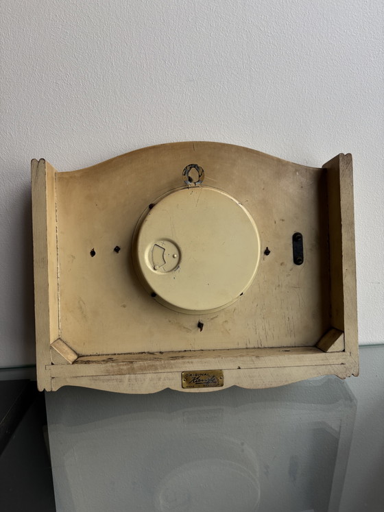 Horloge murale Kienzle vintage – Allemagne, années 1950/60 – Pendules, Wood, Metal (photo 5 of 5)