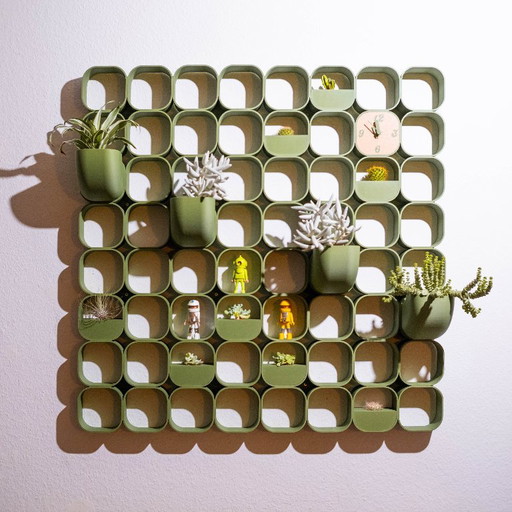 Verde Oliva | Pannello murale 3D | Grande Pacchetto | Decorazioni murali | Wall Art