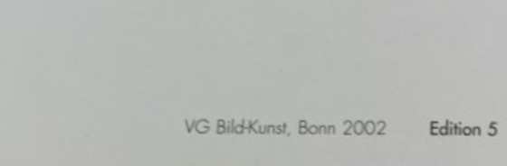 Image 1 of Thomas Ruff : "Nudes EZ 14, 1999". Cette lithographie offset de Thomas Ruff capture une exploration moderne de la forme humaine.