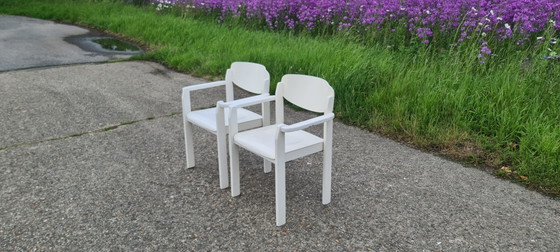 Image 1 of 2 chaises Casala en bois, marquées '50 - '60
