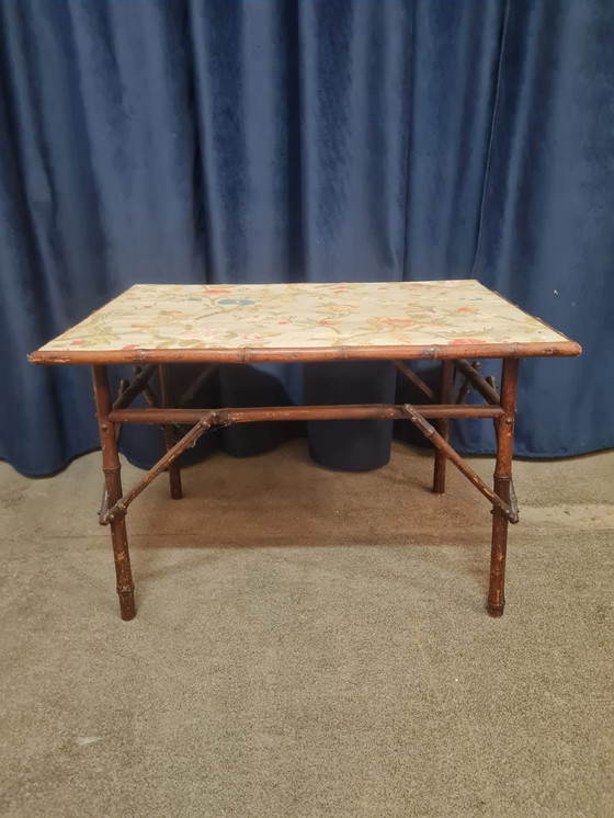 Image 1 of Ensemble de salon ancien en faux bambou par la Maison Staněk - Prague, vers 1910