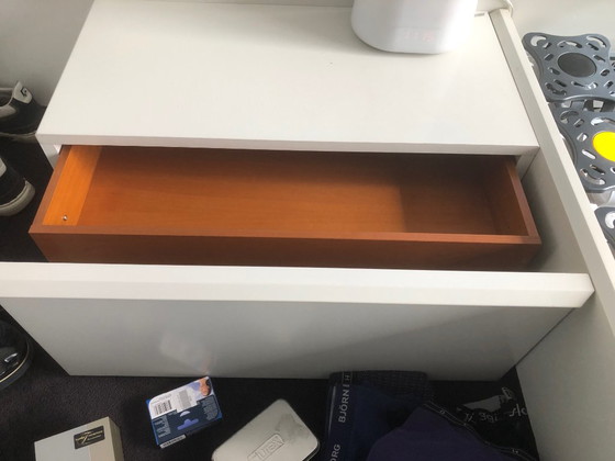 Image 1 of Struttura letto bianca vintage di Interlubke (180x200cm)