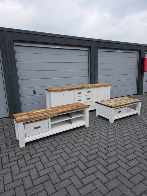 Ensemble de meubles Henders & Hazel | Buffet bas, Meuble TV & Table basse