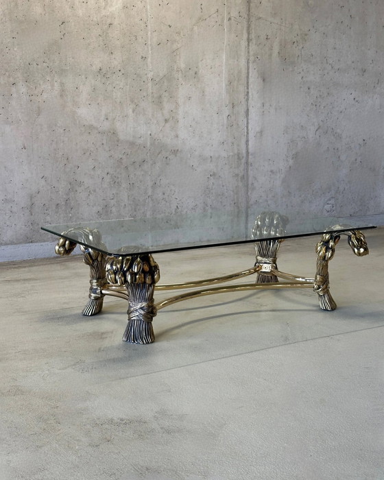 Image 1 of Vintage 'Hollywood Regency' coffee table Willy Daro