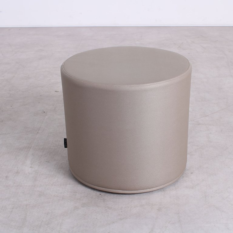 Softline Drum Small High pouffe taupe | €179 | Whoppah