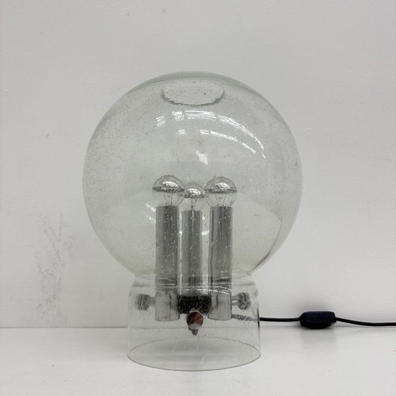 Image 1 of Limburg Glashütte glass table lamp , 1970s