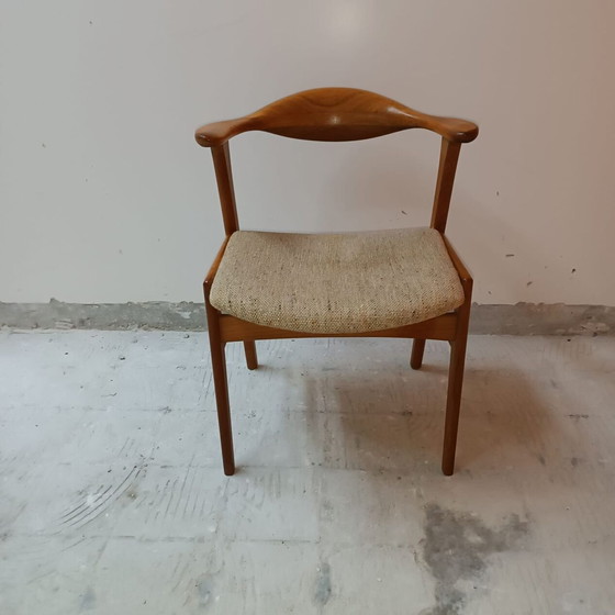 Image 1 of 1960s Danish Modern Office Chair in Teak by Erik Kirkegaard for Høng Stolefabrik