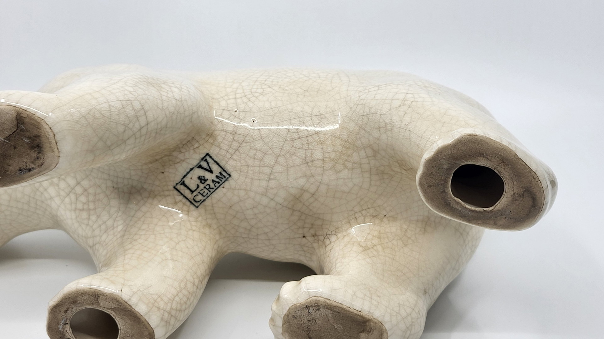 Polar Bear Sculpture LV Ceram Art Deco 1930 | €400 | Whoppah