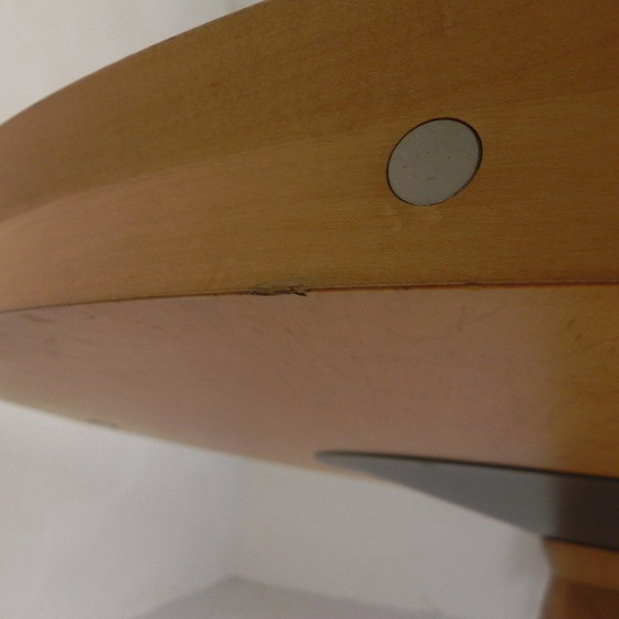 Image 1 of Isa dining table by Chi Wing Lo for Giorgetti, 130 cm, 1990s
