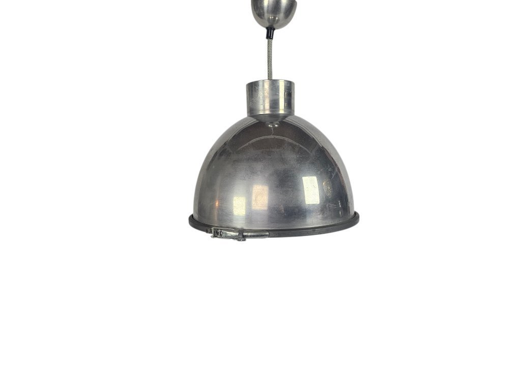 Original BTC England pendant lamp - aluminum - glass - 1990s