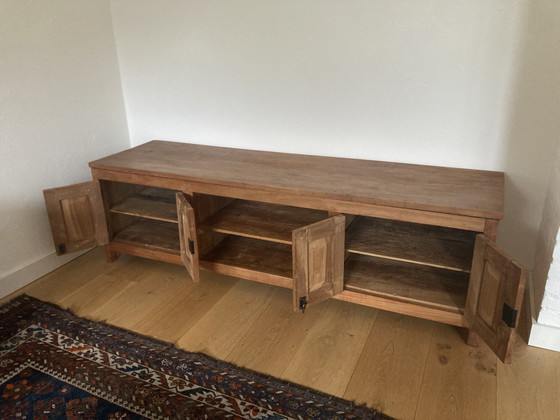 Image 1 of Meuble TV en bois massif