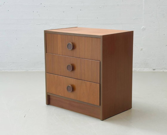 Image 1 of Set di 2 comodini in teak, stile metà secolo, anni '60.