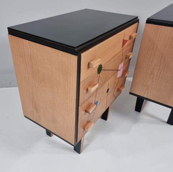 Image 1 of Comodini, anni '70, set di 2