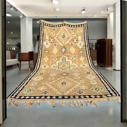 Vintage Moroccan rug 398x207 cm