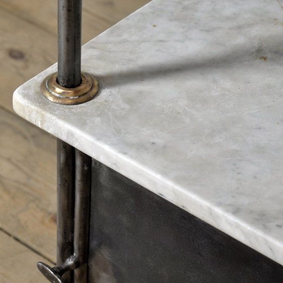 Image 1 of Comodino in ferro, circa 1920