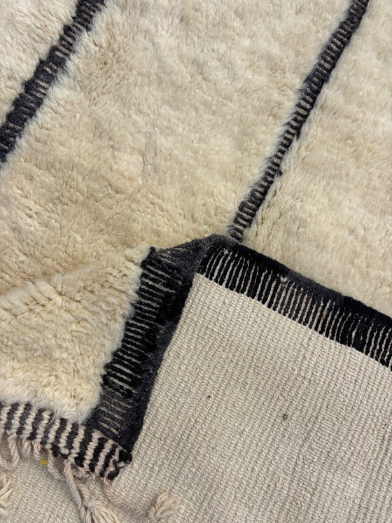 Moroccan Beni Ourain Wool Rug 200x250 Cm – Large Berber Rug – Handmade Berber Wool Rug – Rugs & carpets (photo 12 of 12)
