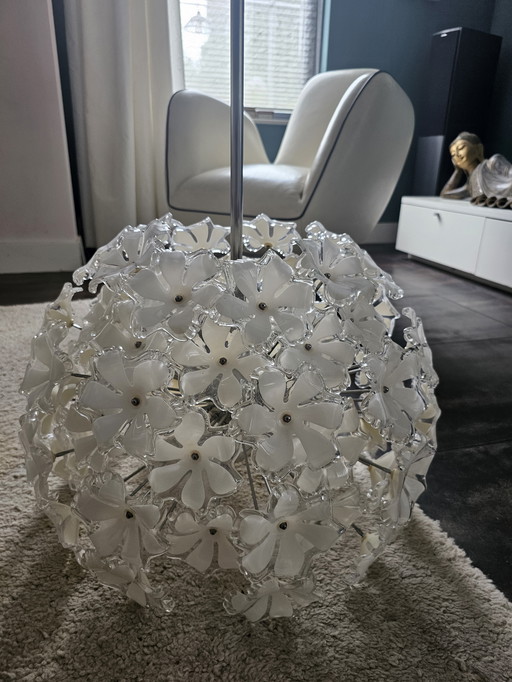 Original designer ceiling lamp Sputnik 1970s
