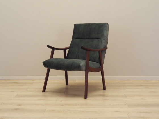 Image 1 of Sessel aus Teakholz, dänisches Design, 1970er Jahre, Herstellung: Dänemark