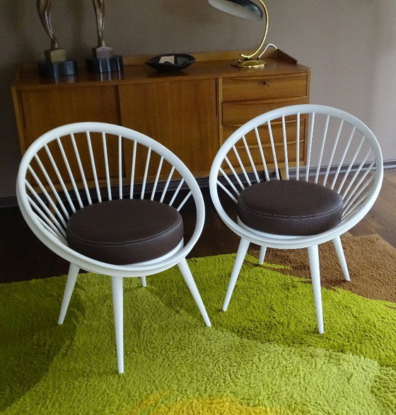 Image 1 of 2x Vintage Lounge Fauteuils