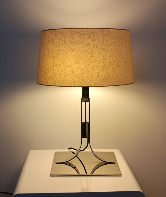 Bedeutende Bach-Lampe von F. Correa und A. Mila für Santa & Cole, 1970er Jahre – Tischlampen, Metal (photo 8 of 14)