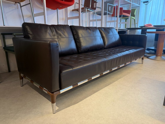 CASSINA PRIVÉ PHILIPPE STARCK dark brown, Sofas, Leather, Wood, Modern (photo 3 of 6)